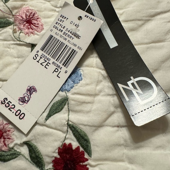 New Directions Sz PL Tunic Sweater NWT😊😊 - Picture 6 of 8